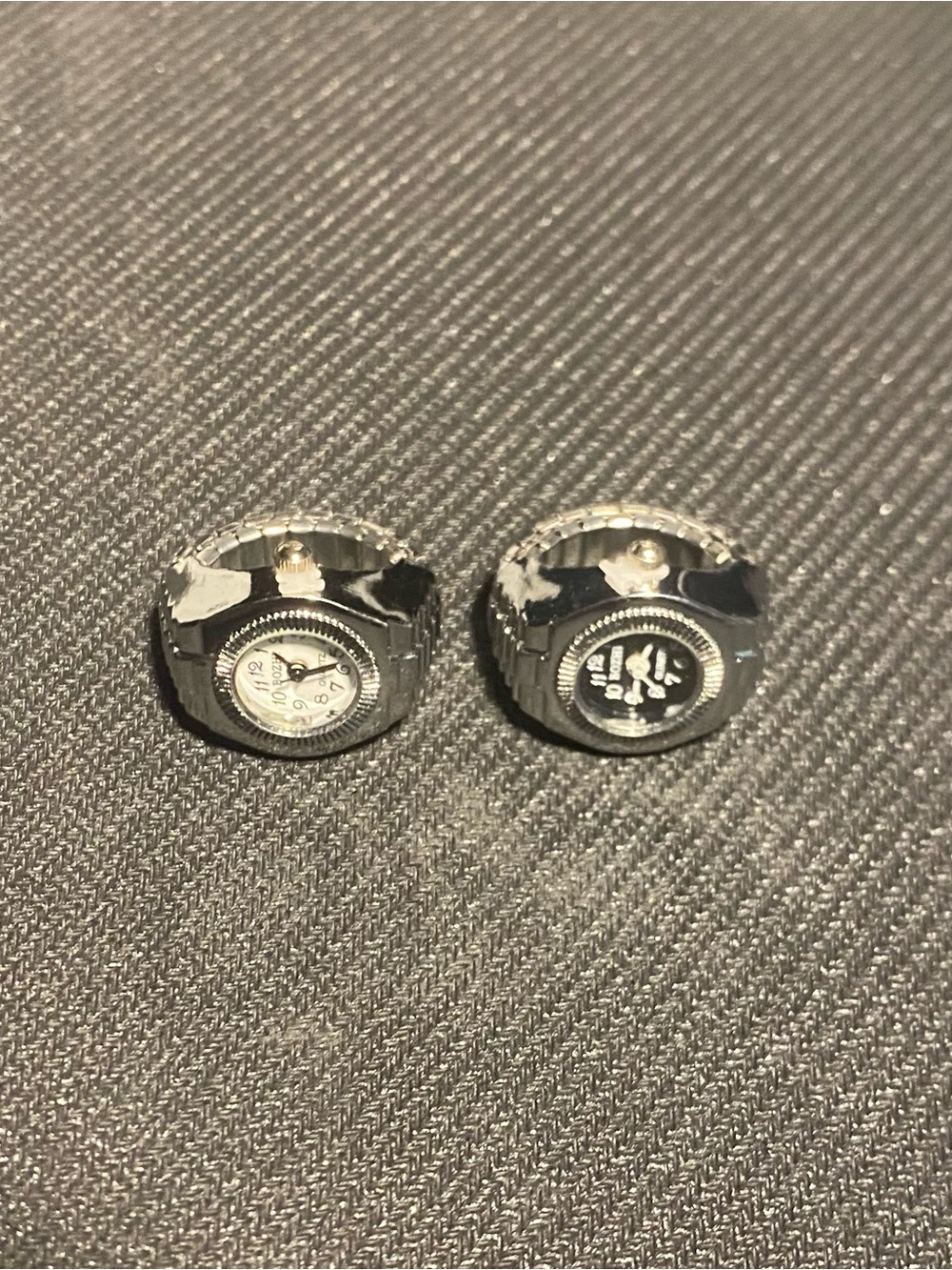 Silver Mini Watch Rings - Picture 4 of 4